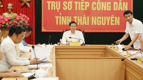 Thái Nguyên tiếp hơn 3.700 lượt công dân, 71% khiếu nại được xác định là sai