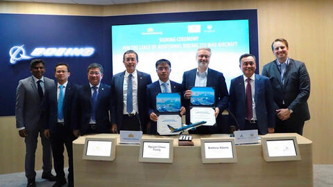 Vietnam Airlines ký thỏa thuận thuê thêm 19 máy bay Boeing 737 MAX 8