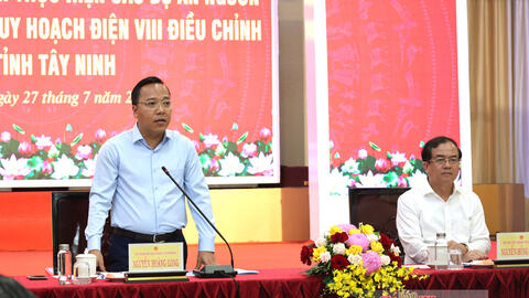 Bộ Công Thương làm việc với Tây Ninh về Quy hoạch điện VIII điều chỉnh