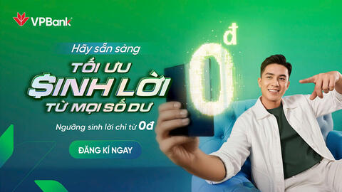 Từ chi tiêu, kinh doanh đến sinh lời: VPBank dẫn đầu xu hướng mới của tài khoản thanh toán