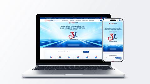 Co-opBank ra mắt Website mới: Lấy QTDND làm trung tâm, kiến tạo trải nghiệm số toàn diện