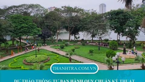 Thanh tra Chính phủ góp ý hoàn thiện Quy chuẩn kỹ thuật quốc gia về Công viên, cây xanh