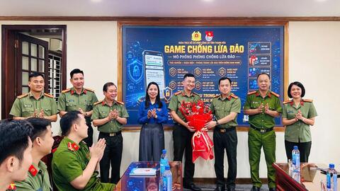 Công an Thanh Hóa ra mắt công trình ứng dụng Mô phỏng phòng, chống lừa đảo