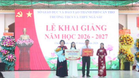 Cần Thơ triển khai đỡ đầu trường học từ năm học 2026 - 2027