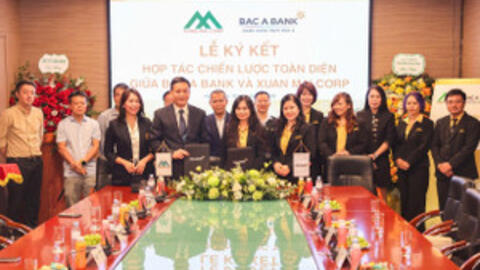 Lễ ký kết hợp tác chiến lược toàn diện giữa Xuân Mai Corp và Bắc Á Bank