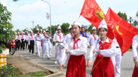 Tạo sân chơi bổ ích cho trẻ em từ mô hình Trại Thu