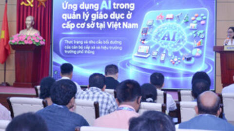 Ứng dụng AI hỗ trợ đổi mới quản lý giáo dục cấp cơ sở