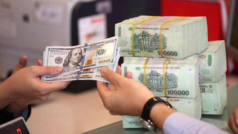 Ngày 21/10: Tỷ giá trung tâm giảm 5 đồng