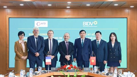 BIDV và AFD  nâng tầm quan hệ hợp tác chiến lược