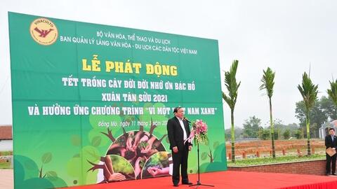 Ngành giáo dục thành phố Lào Cai phát động “Tết trồng cây đời đời nhớ ơn Bác Hồ”