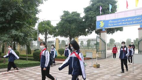 Hưng Yên nâng cao công tác phòng chống dịch khi học sinh trở lại trường