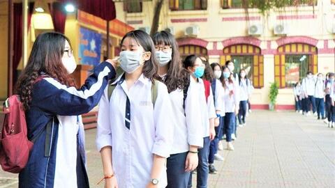 Lào Cai: Học sinh từ lớp 7 đến 12 vùng dịch cấp độ 3 đi học trực tiếp