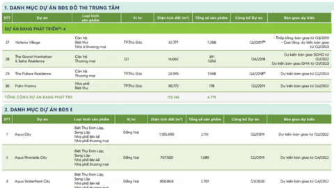 Liên tục mở rộng quỹ đất, các dự án của Novaland đang làm ăn ra sao