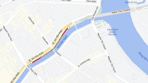 Thành phố Hồ Chí Minh: Chính thức thông xe đường song hành đại lộ Võ Văn Kiệt