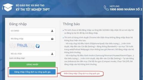 Hướng dẫn chi tiết các bước đăng ký dự thi tốt nghiệp THPT năm 2022 trực tuyến