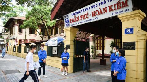 Gần 107.000 thí sinh Hà Nội làm thủ tục dự thi vào lớp 10