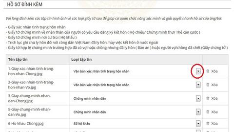 Hướng dẫn đăng ký kết hôn online