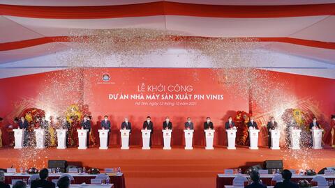 Vingroup chi 6.300 tỷ làm nhà máy pin thứ 2 ở Hà Tĩnh