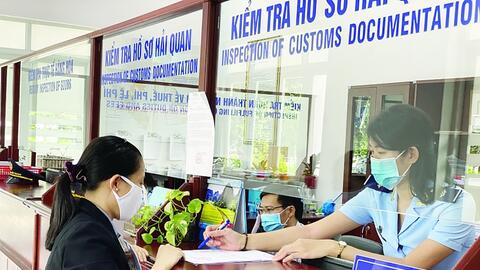 Cục Hải quan Bình Dương tiếp Đoàn khảo sát tình hình thực hiện Luật thuế bảo vệ môi trường