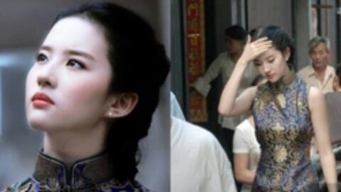 Ảnh Lưu Diệc Phi diện sườn xám ở hậu trường gây sốt: Nhan chất và khí chất tiên tử bất bại qua cam thường