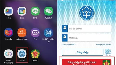 Cách đăng nhập VssID bằng tài khoản VNeID, không cần nhớ mã số Bảo hiểm xã hội