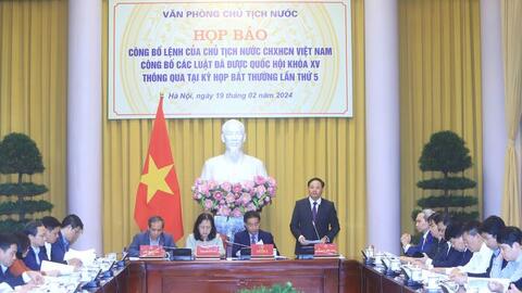 Công bố lệnh của Chủ tịch nước về Luật Đất đai với nhiều điểm mới