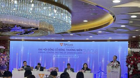 ĐHĐCĐ TPBank: dự kiến chia cổ tức 25% bằng tiền và cổ phiếu