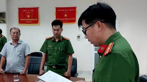 Khởi tố, khám xét nhà Giám đốc Sở Y tế tỉnh Bà Rịa - Vũng Tàu