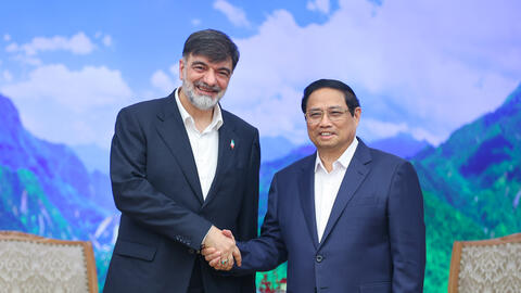 Thủ tướng Phạm Minh Chính tiếp Tư lệnh Bộ Thực thi pháp luật Iran