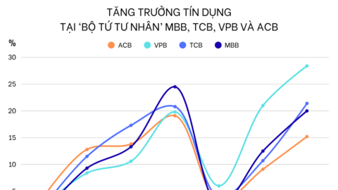 Ngân hàng hiếm hoi báo thu nhập lãi thuần tăng trưởng âm