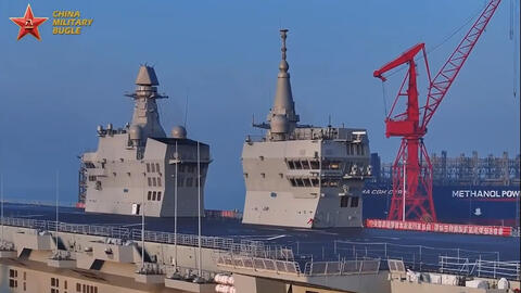 Tàu tấn công đổ bộ đầu tiên trên thế giới có EMALS được thử nghiệm