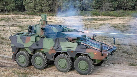 Xe chiến đấu bộ binh bánh lốp Schakal gây choáng với đơn giá 21 triệu euro