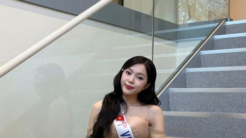 Phản ứng gây chú ý của Kiều Duy khi không thể lọt top 20 Miss International 2025