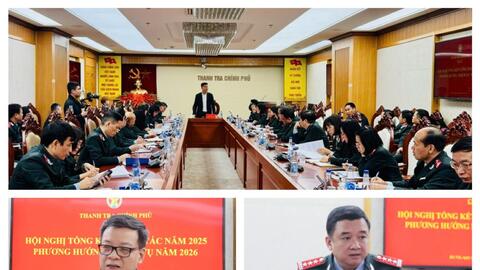 Phó Tổng Thanh tra Nguyễn Văn Cường: Cục X phát huy đoàn kết, nâng cao kỷ cương và hiệu quả thanh tra trong năm 2026
