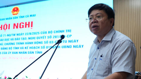 Cà Mau triển khai Nghị quyết 71 trong toàn ngành Giáo dục