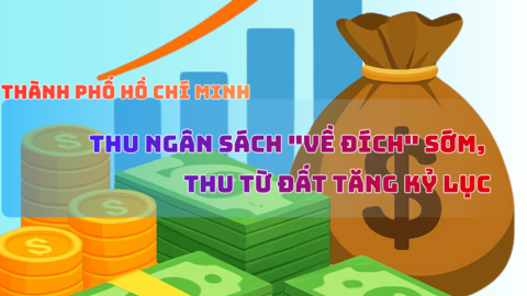 Thành phố Hồ Chí Minh: Thu ngân sách về đích sớm, thu từ đất tăng kỷ lục