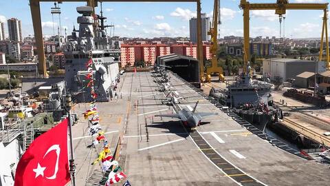 Thổ Nhĩ Kỳ xác nhận khởi công đóng tàu sân bay dài 300 mét để làm chủ Biển Đen