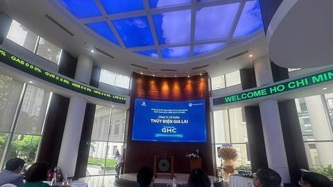 47.662.500 cổ phiếu GHC đã chính thức giao dịch trên HOSE