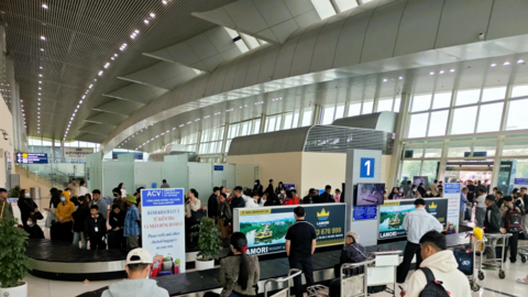 Lượng khách qua đường hàng không dịp Tết Nguyên đán 2026 lập kỷ lục mới