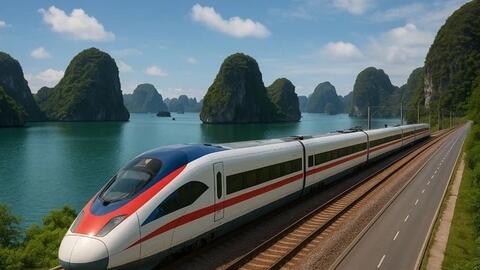 Chuẩn bị khởi công Dự án đường sắt tốc độ cao Hà Nội - Quảng Ninh gần 150.000 tỷ đồng