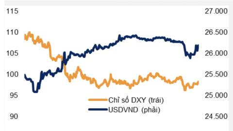 Áp lực tỷ giá ngắn hạn tăng lên, nền tảng vĩ mô vẫn mở dư địa ổn định