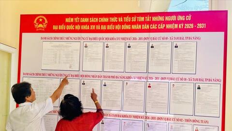 Đà Nẵng sẵn sàng cho ngày bầu cử: Hơn 2,18 triệu cử tri tham gia bỏ phiếu