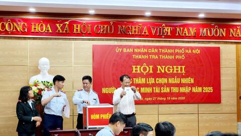 Hà Nội: Đánh giá phòng, chống tham nhũng thực chất, nói không với báo cáo "chay"