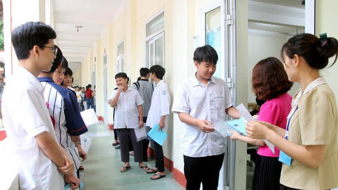 Thi vào lớp 10 ở Phú Thọ, thí sinh được đăng ký nhiều nguyện vọng