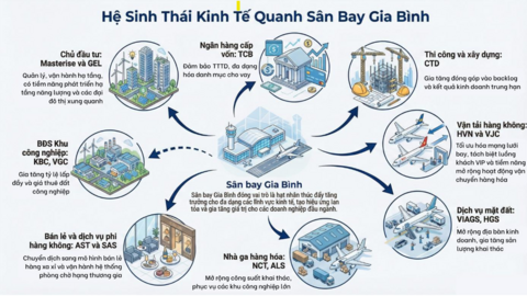 “Siêu” sân bay Gia Bình và cơ hội đầu tư chứng khoán