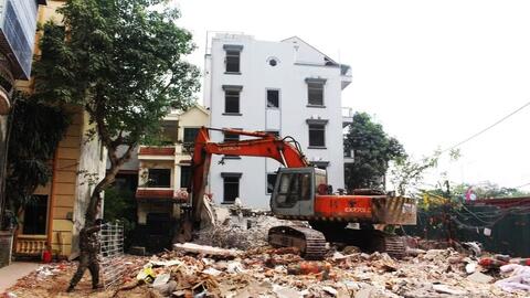 Hà Nội giải phóng mặt bằng các dự án trọng điểm trước ngày 30/4