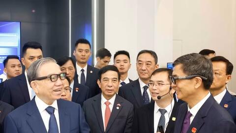 Tổng Bí thư, Chủ tịch nước Tô Lâm thăm Trung tâm Hợp tác đổi mới trí tuệ nhân tạo Trung Quốc - ASEAN