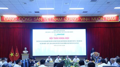 Hà Nội quyết tâm chuyển đổi các khu công nghiệp sang mô hình sinh thái, công nghệ cao