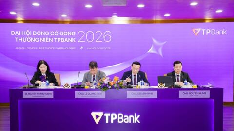 Lãnh đạo TPBank nói gì tại đại hội đồng cổ đông thường niên 2026?