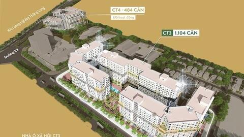 Hồ sơ tham gia bốc thăm nhà ở xã hội Khu đô thị mới Kim Chung gấp 4 lần nguồn cung căn hộ